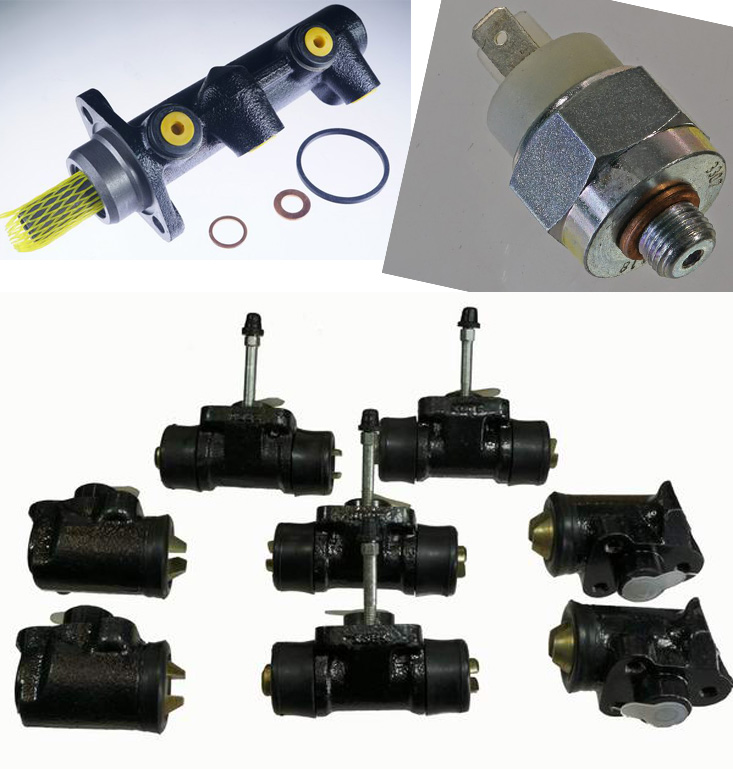 Brake + Master Cylinders Set   712  6x6