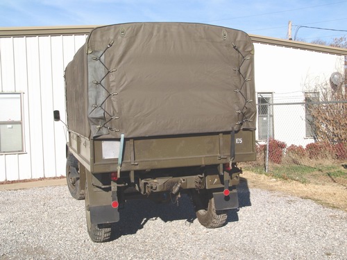 Swiss Army Service Unimog. With softtop covering
s ..