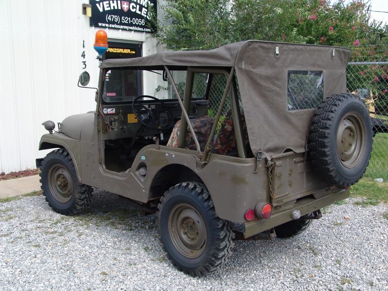 All original Swiss Army Jeep Tailgate, with soft  ..