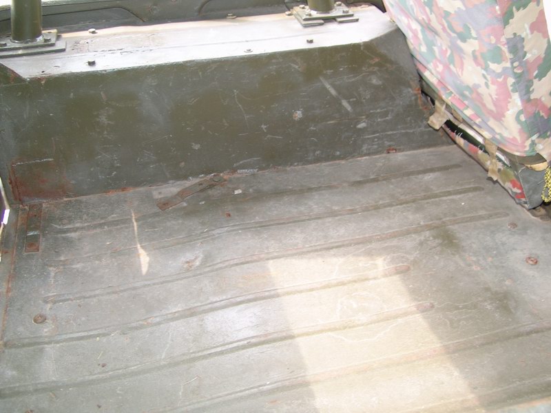 All original Swiss Army Jeep Tailgate, with soft  ..