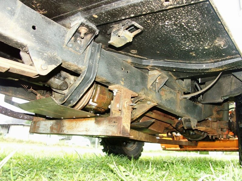 All original Swiss Army Jeep Tailgate, with soft  ..
