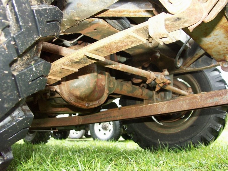 All original Swiss Army Jeep Tailgate, with soft  ..