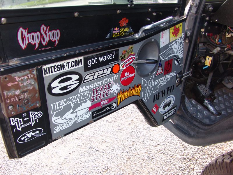 This is a custom Promotional Vehicle used by Red B ..