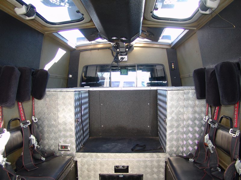 This is a custom Promotional Vehicle used by Red B ..