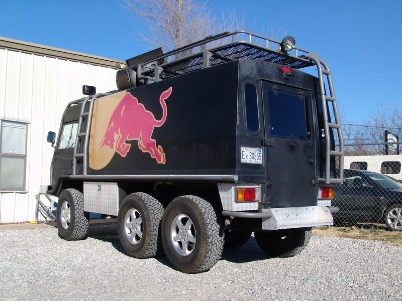 This is a custom Promotional Vehicle used by Red B ..