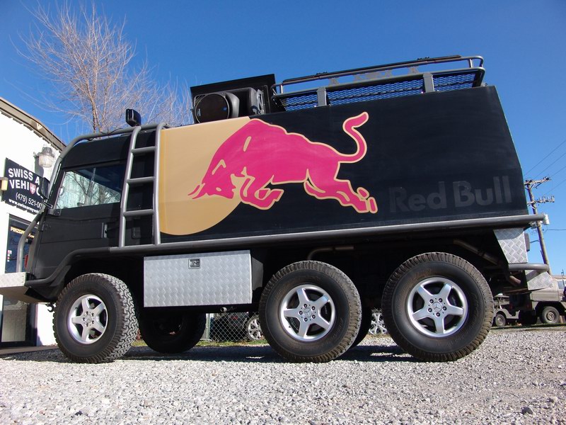 This is a custom Promotional Vehicle used by Red B ..