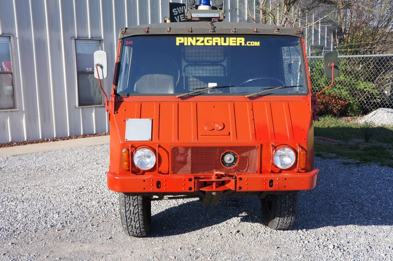 Swiss Municipal Firetruck was used for Hoses and E ..