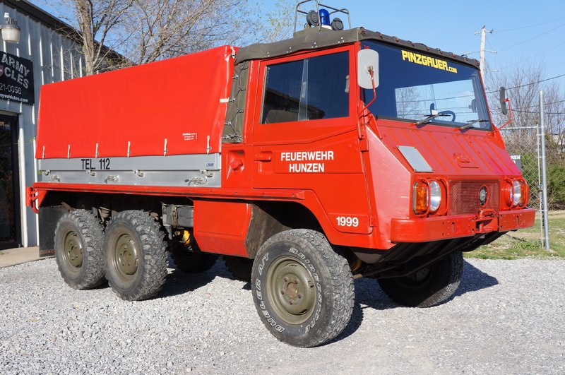 Swiss Municipal Firetruck was used for Hoses and E ..