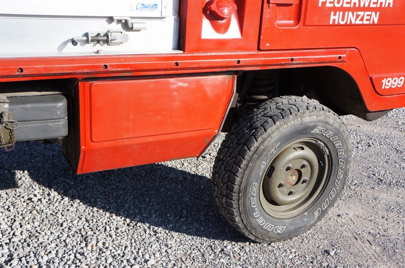 Swiss Municipal Firetruck was used for Hoses and E ..