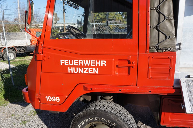Swiss Municipal Firetruck was used for Hoses and E ..