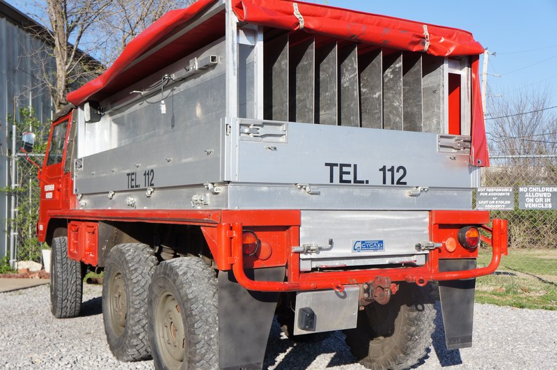 Swiss Municipal Firetruck was used for Hoses and E ..