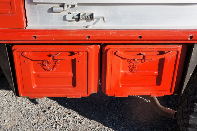 Swiss Municipal Firetruck was used for Hoses and E ..