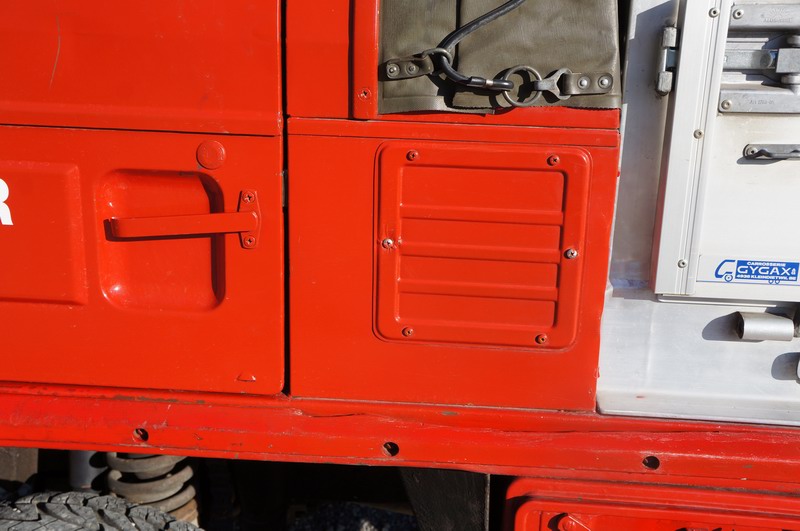 Swiss Municipal Firetruck was used for Hoses and E ..