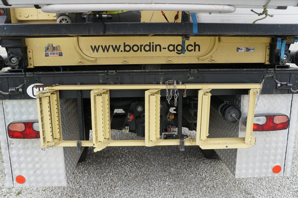 Former Swiss Army Troop Carrier Converted to a Exp ..