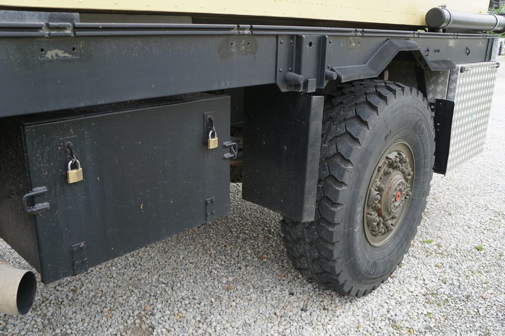 Former Swiss Army Troop Carrier Converted to a Exp ..