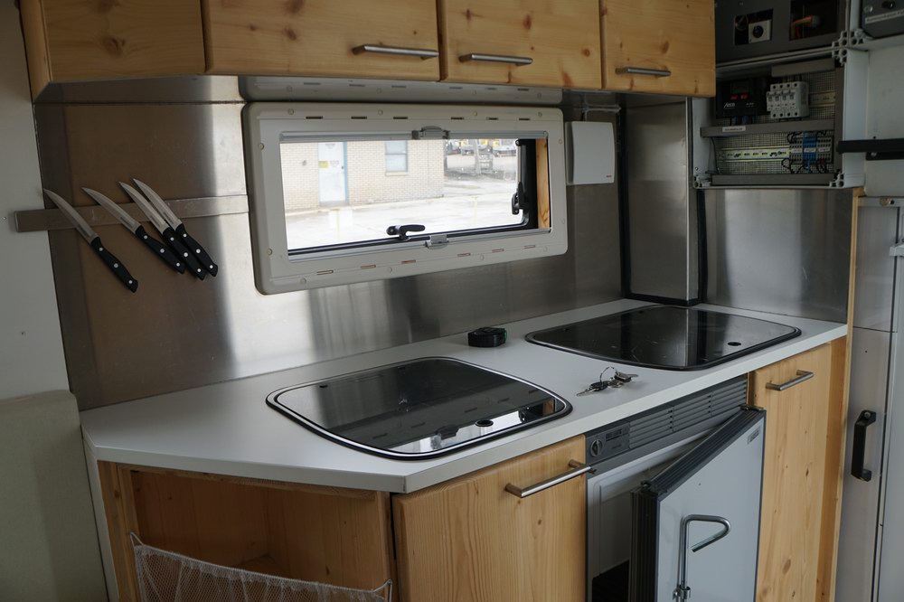 Former Swiss Army Troop Carrier Converted to a Exp ..