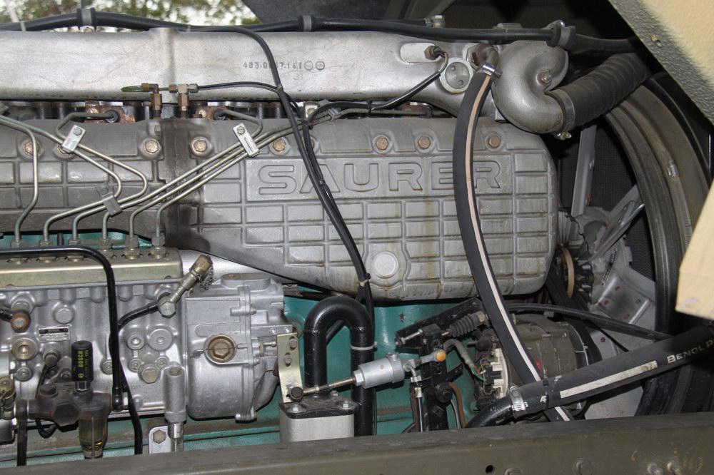 Former Swiss Army Troop Carrier Converted to a Exp ..