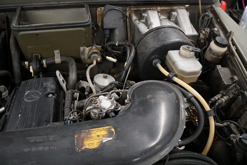 Original Swiss Army G Wagen. 
Interior, Seats, Top ..