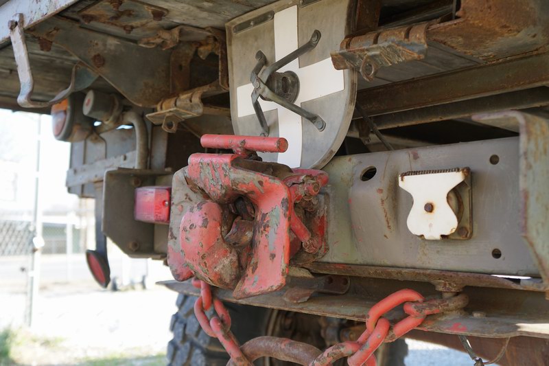 Original Belgian Army Troop Carrier.  
In good ove ..