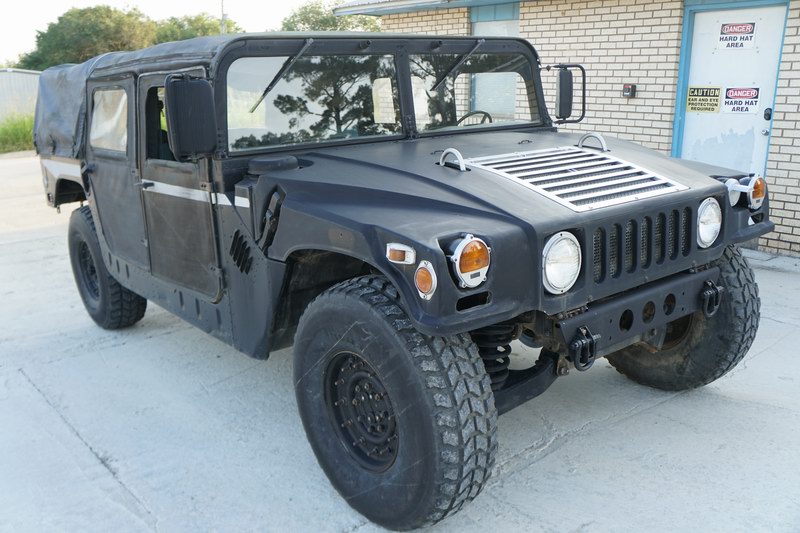 This Humvee was original from the US Military but  ..