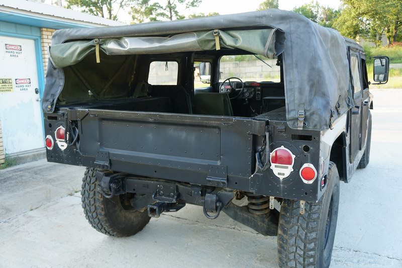 This Humvee was original from the US Military but  ..