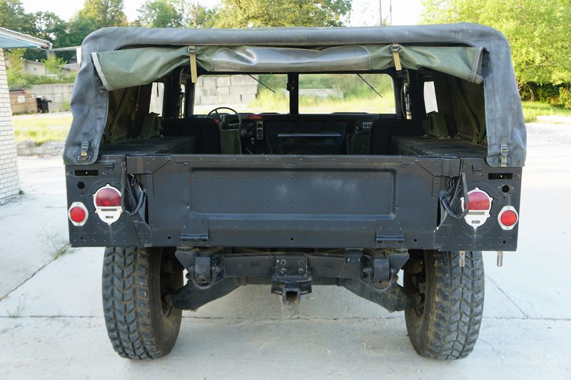 This Humvee was original from the US Military but  ..
