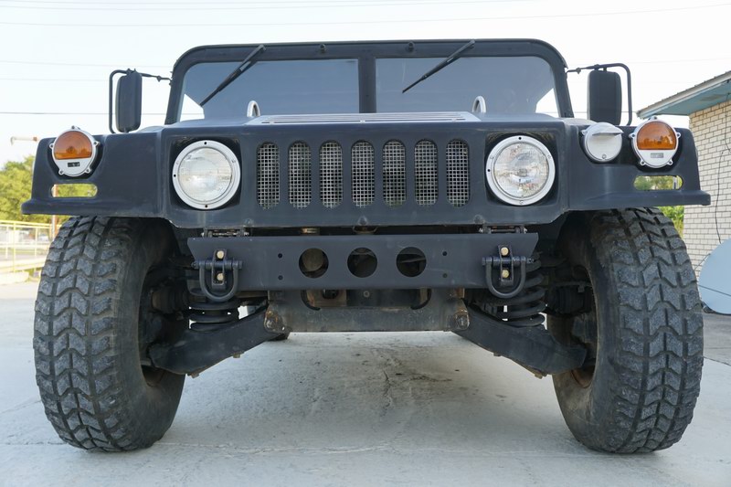 This Humvee was original from the US Military but  ..