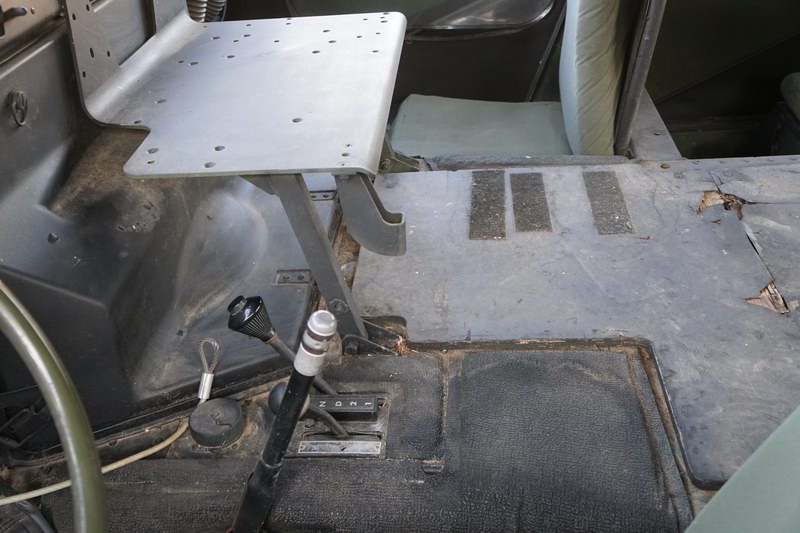 This Humvee was original from the US Military but  ..