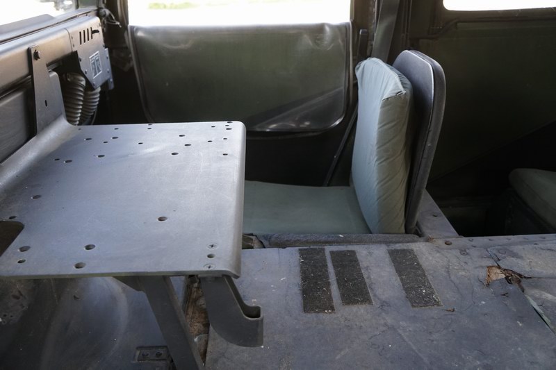 This Humvee was original from the US Military but  ..