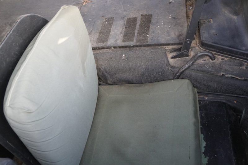 This Humvee was original from the US Military but  ..