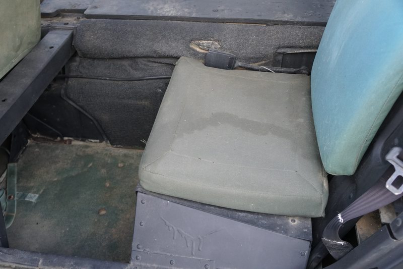 This Humvee was original from the US Military but  ..