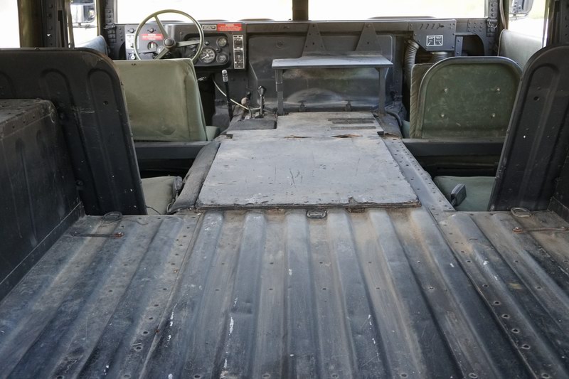 This Humvee was original from the US Military but  ..