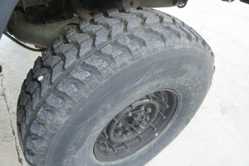 This Humvee was original from the US Military but  ..