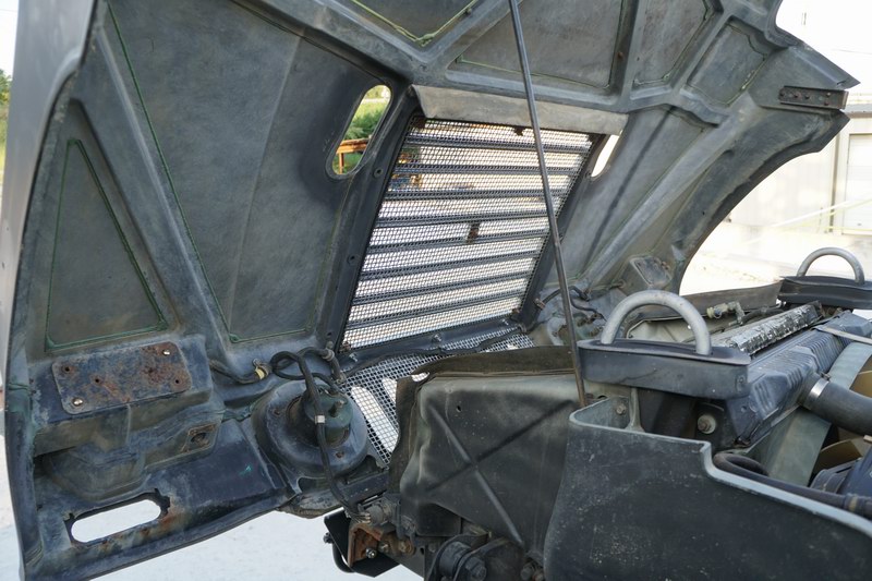 This Humvee was original from the US Military but  ..
