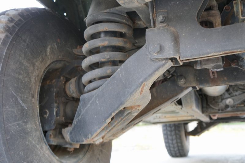 This Humvee was original from the US Military but  ..