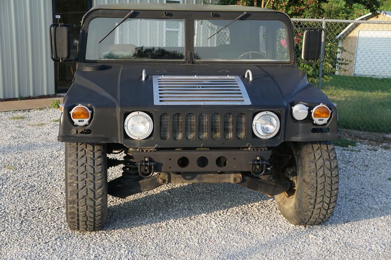 This Humvee was original from the US Military but  ..