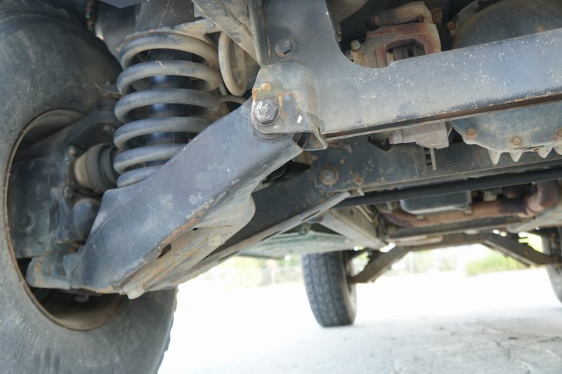 This Humvee was original from the US Military but  ..