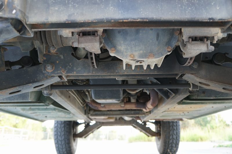 This Humvee was original from the US Military but  ..