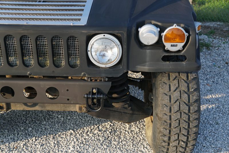 This Humvee was original from the US Military but  ..