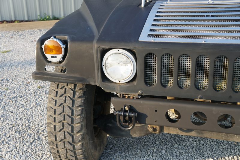 This Humvee was original from the US Military but  ..
