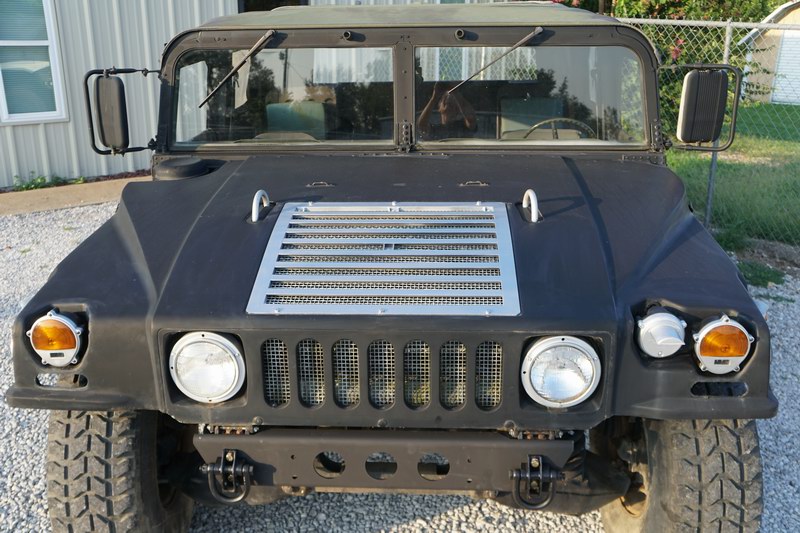 This Humvee was original from the US Military but  ..