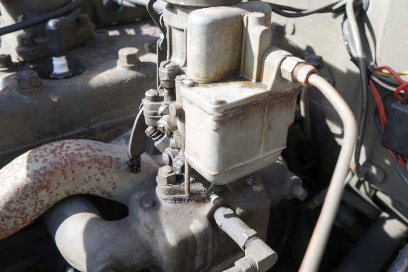 This is an original Swiss Army Willys Jeep.  Good  ..