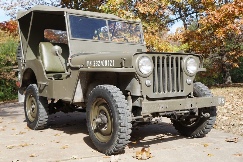 This is an original Swiss Army Willys Jeep.  Good  ..