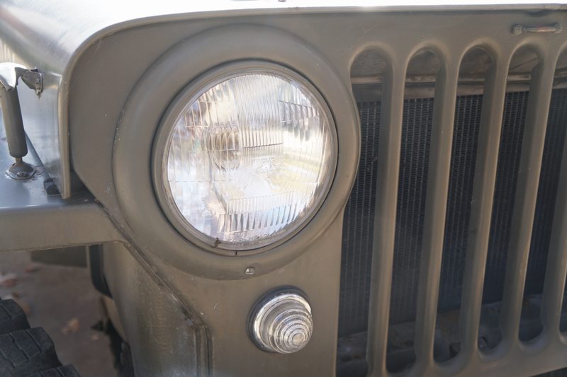 This is an original Swiss Army Willys Jeep.  Good  ..