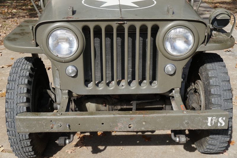This is an original Swiss Army Willys Jeep.  Good  ..