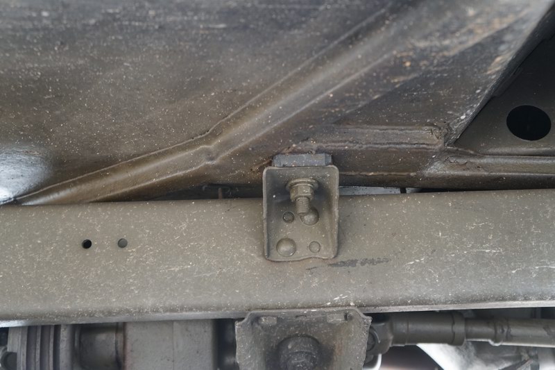 This is an original Swiss Army Willys Jeep.  Good  ..
