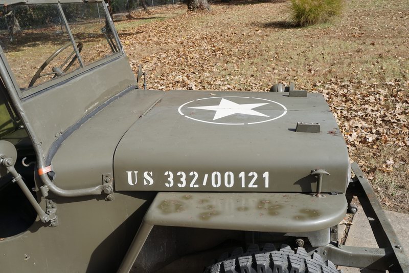 This is an original Swiss Army Willys Jeep.  Good  ..