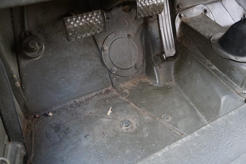 This is an original Swiss Army Willys Jeep.  Good  ..