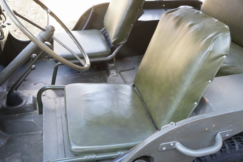 This is an original Swiss Army Willys Jeep.  Good  ..