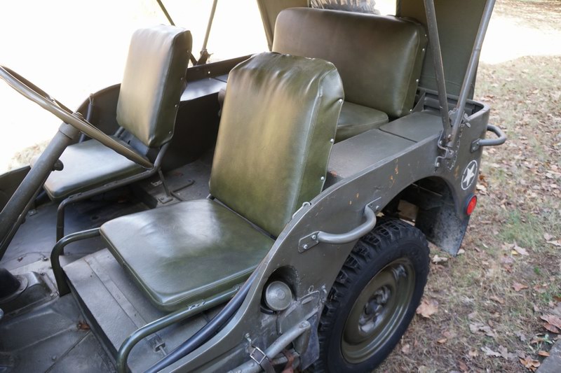 This is an original Swiss Army Willys Jeep.  Good  ..